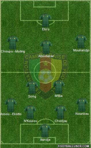 Cameroon Formation 2014