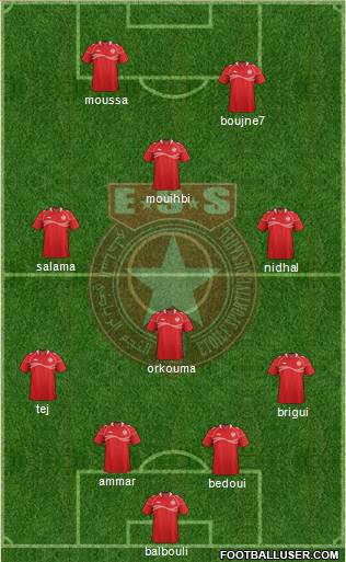 Etoile Sportive du Sahel Formation 2014