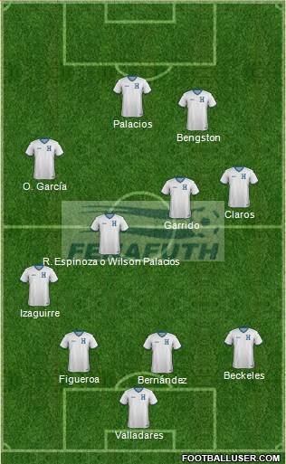 Honduras Formation 2014