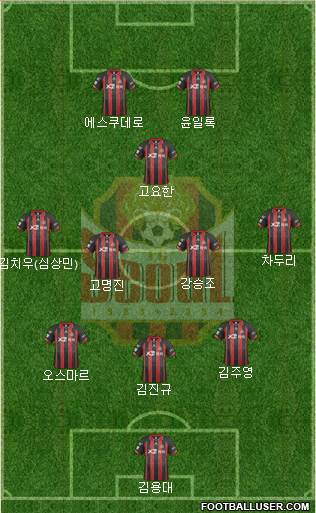 FC Seoul Formation 2014