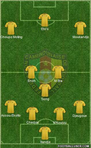 Cameroon Formation 2014