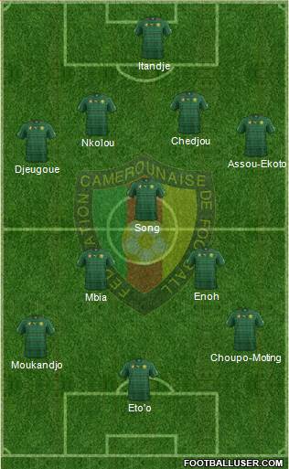 Cameroon Formation 2014