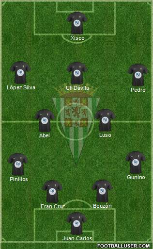 Córdoba C.F., S.A.D. Formation 2014