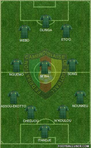 Cameroon Formation 2014