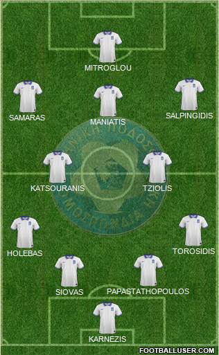 Greece Formation 2014