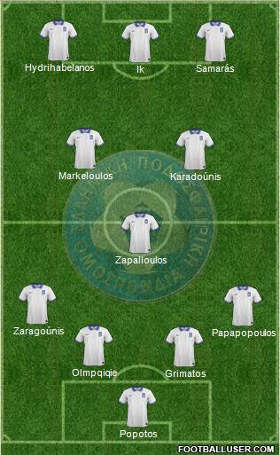 Greece Formation 2014