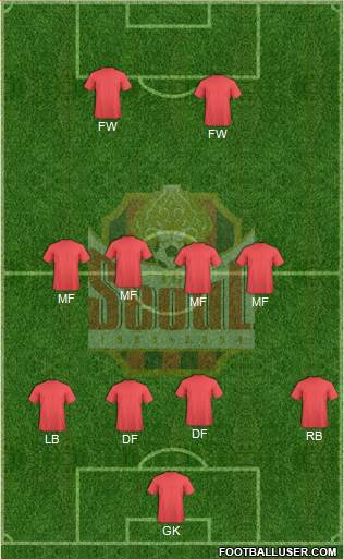 FC Seoul Formation 2014