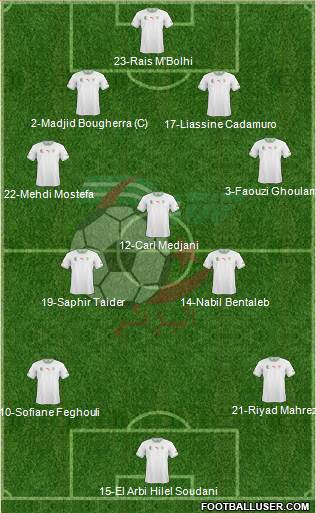 Algeria Formation 2014