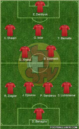 Switzerland Formation 2014