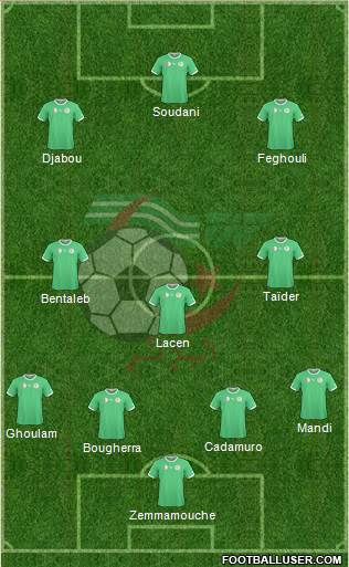 Algeria Formation 2014