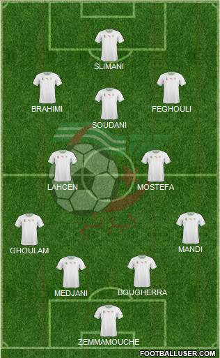 Algeria Formation 2014