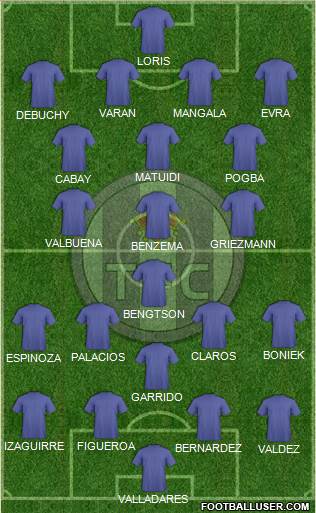 Toulouse Football Club Formation 2014