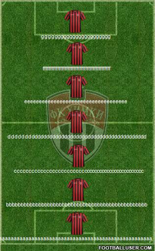 FC Khimki Formation 2014