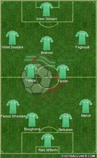 Algeria Formation 2014