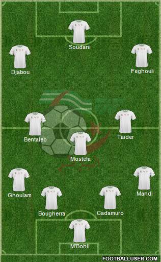 Algeria Formation 2014