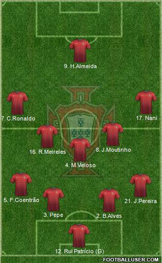 Portugal Formation 2014