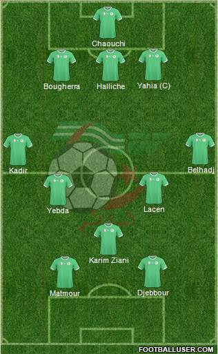 Algeria Formation 2014