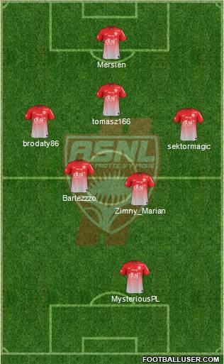 A.S. Nancy Lorraine Formation 2014