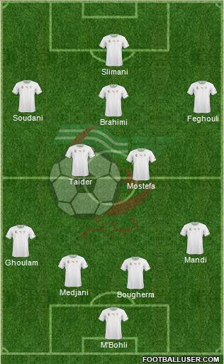 Algeria Formation 2014