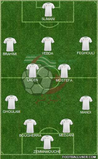 Algeria Formation 2014