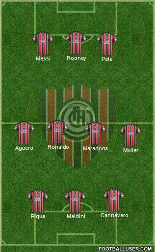 Chacarita Juniors Formation 2014