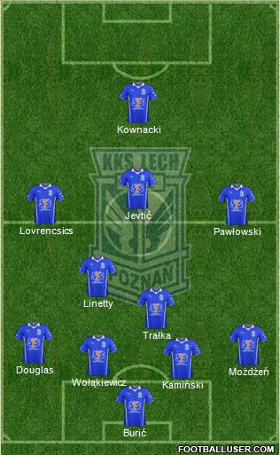 Lech Poznan Formation 2014