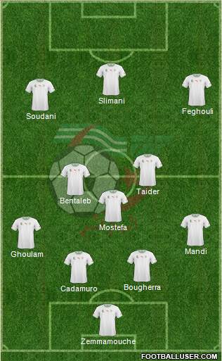 Algeria Formation 2014