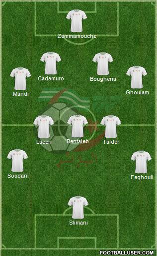 Algeria Formation 2014