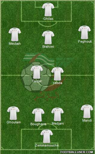 Algeria Formation 2014