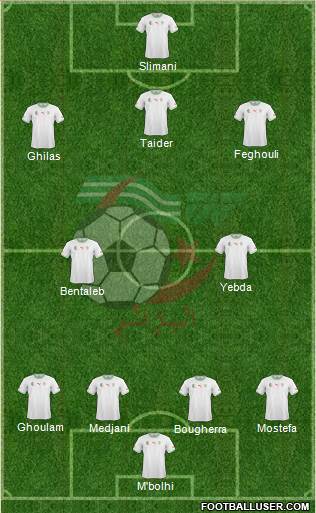 Algeria Formation 2014