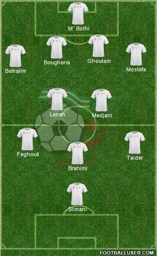 Algeria Formation 2014