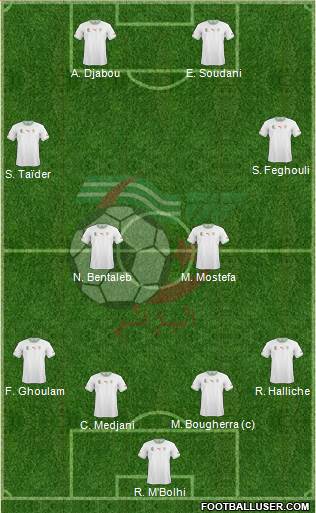 Algeria Formation 2014