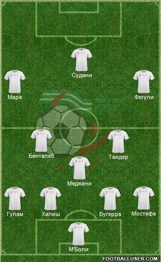 Algeria Formation 2014