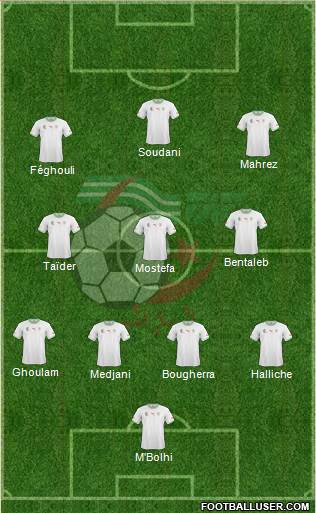 Algeria Formation 2014