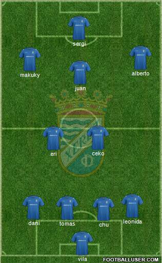 Xerez C.D., S.A.D. Formation 2014