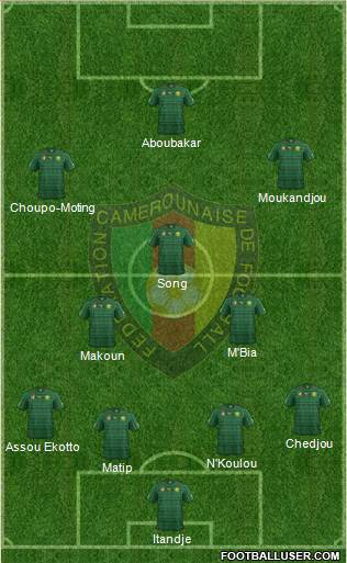 Cameroon Formation 2014