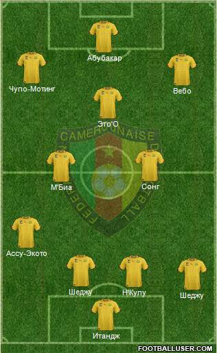 Cameroon Formation 2014