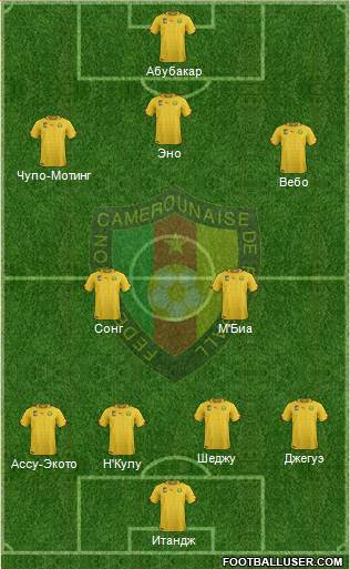 Cameroon Formation 2014