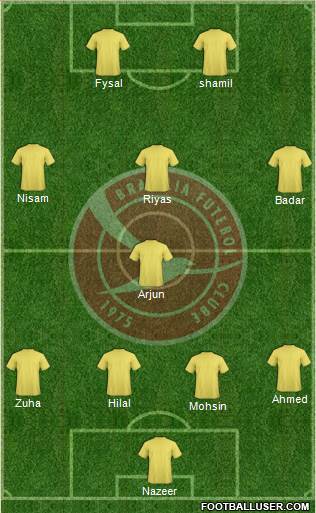 Brasília FC Formation 2014