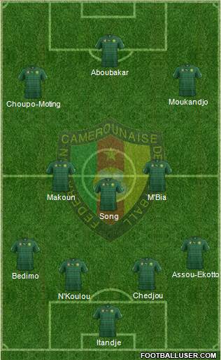 Cameroon Formation 2014