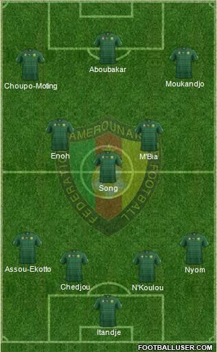 Cameroon Formation 2014