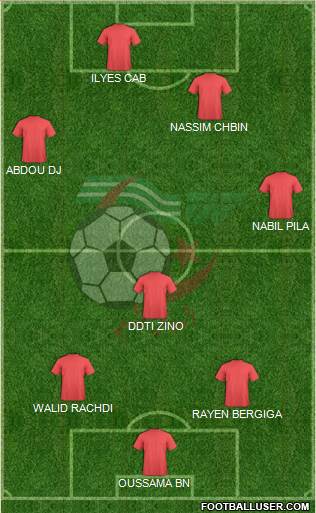 Algeria Formation 2014