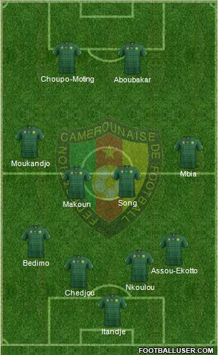 Cameroon Formation 2014