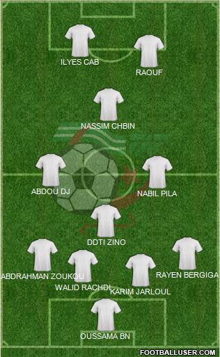 Algeria Formation 2014