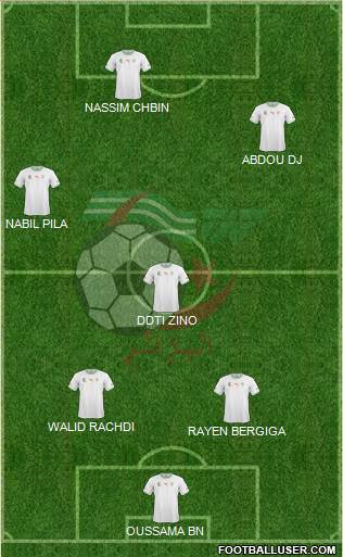 Algeria Formation 2014