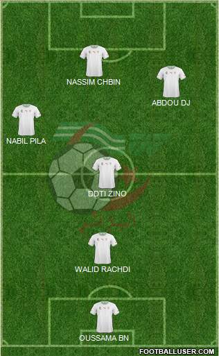 Algeria Formation 2014