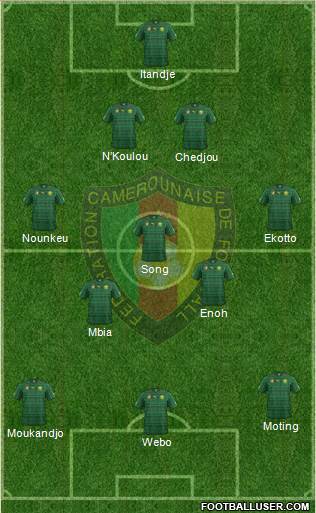 Cameroon Formation 2014