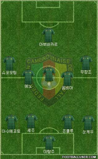 Cameroon Formation 2014