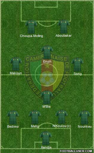 Cameroon Formation 2014