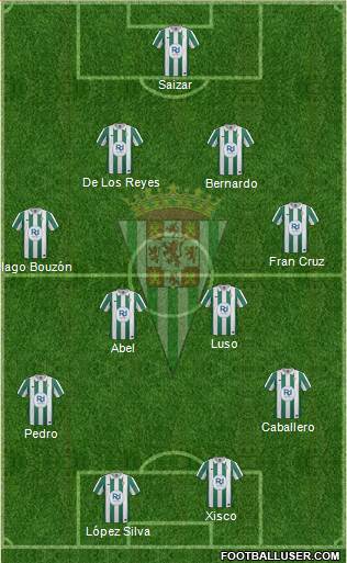 Córdoba C.F., S.A.D. Formation 2014